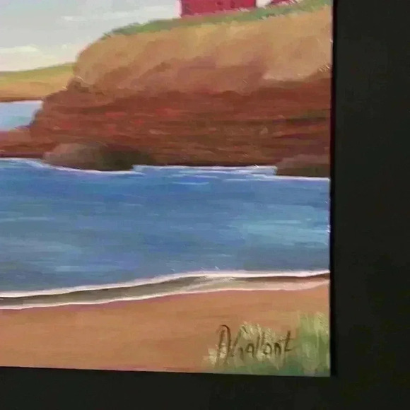 Beautiful original 11 by 14” Prince Edward Island  painting signed. - Picture 3 of 4